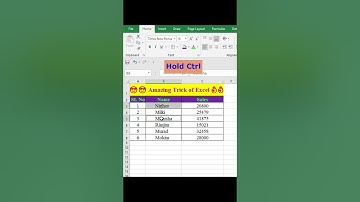 😎😎 Amazing Trick of Excel 👌👌 || #ytshorts #shorts #short #shortsvideo #shortsfeed  #youtubeshorts