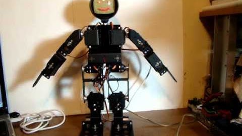 Arduino Uno powered 13 DOF Humanoid Robot 2