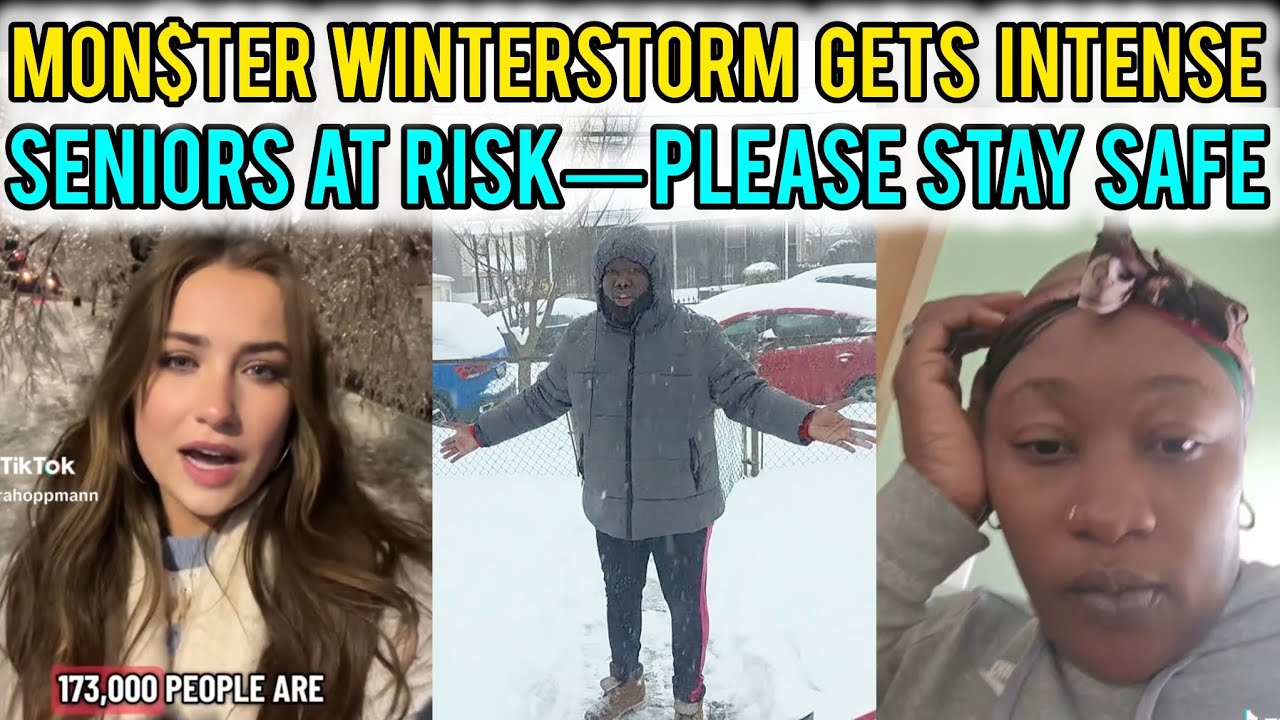 AMERICANS REACT TO WINTER CHAOS AND PANIC ACROSS THE COUNTRY.