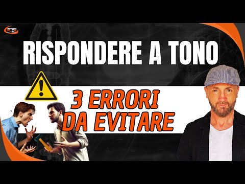 RISPONDERE A TONO a capi o colleghi stronzi - 3 Errori LETALI da evitare 