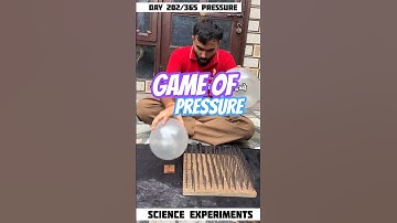 what is pressure | physics experiments #physics #experiment #shorts
