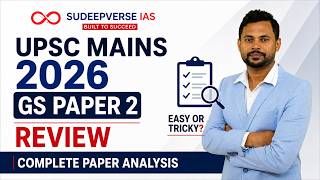 UPSC Mains 2026 GS Paper 2 Review | Easy or Tricky