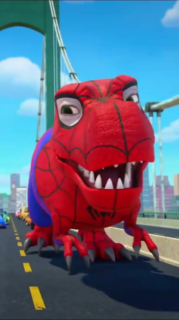 Go Dino-Webs Go! ? #SpideyandhisAmazingFriends #DisneyJr