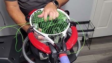 2020 Head Speed Pro 18x20 step by step stringing instructions