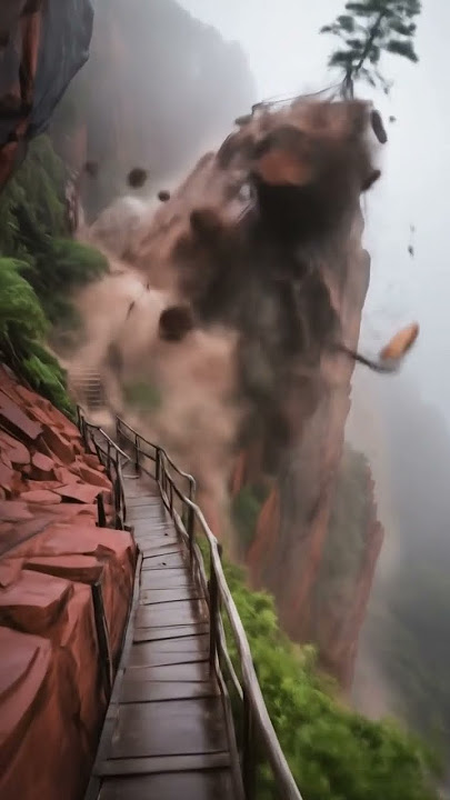 'Cliff Edge Collapses Before My Eyes – I Couldn’t Believe It!'