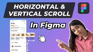 How to create Horizontal and Vertical Scroll in Figma