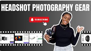 Headshot Photography - All the gear you need to get started!