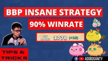 BBP INSANE STRATEGY 90% WINRATE | AXIE TIPS & TRICKS