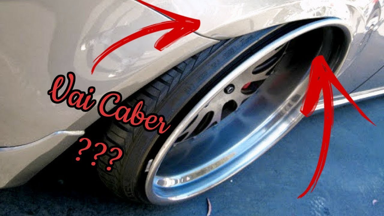 Descubra se a tala da roda cabe em seu carro