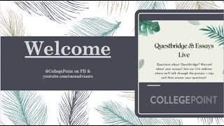 QuestBridge & Essays Live
