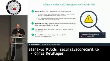 Hack lu 2016 Lightning Talk  Start up Pitch  securityscorecard io by Chris Meidinger