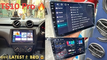Swift got Installed Android Stereo | Ts10 Pro Stereo Price | Carplay 🛜 Swift Android Player 9inch