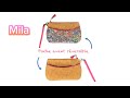 Coudre la pochette Mila - Poche avant réversible et dragonne