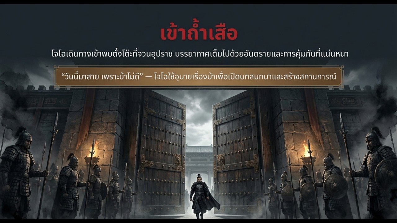 สามก๊ก ตอนแผนลอบสังหารตั๋งโต๊ะ EP 01