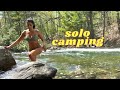 Its been a struggle solo female car camping