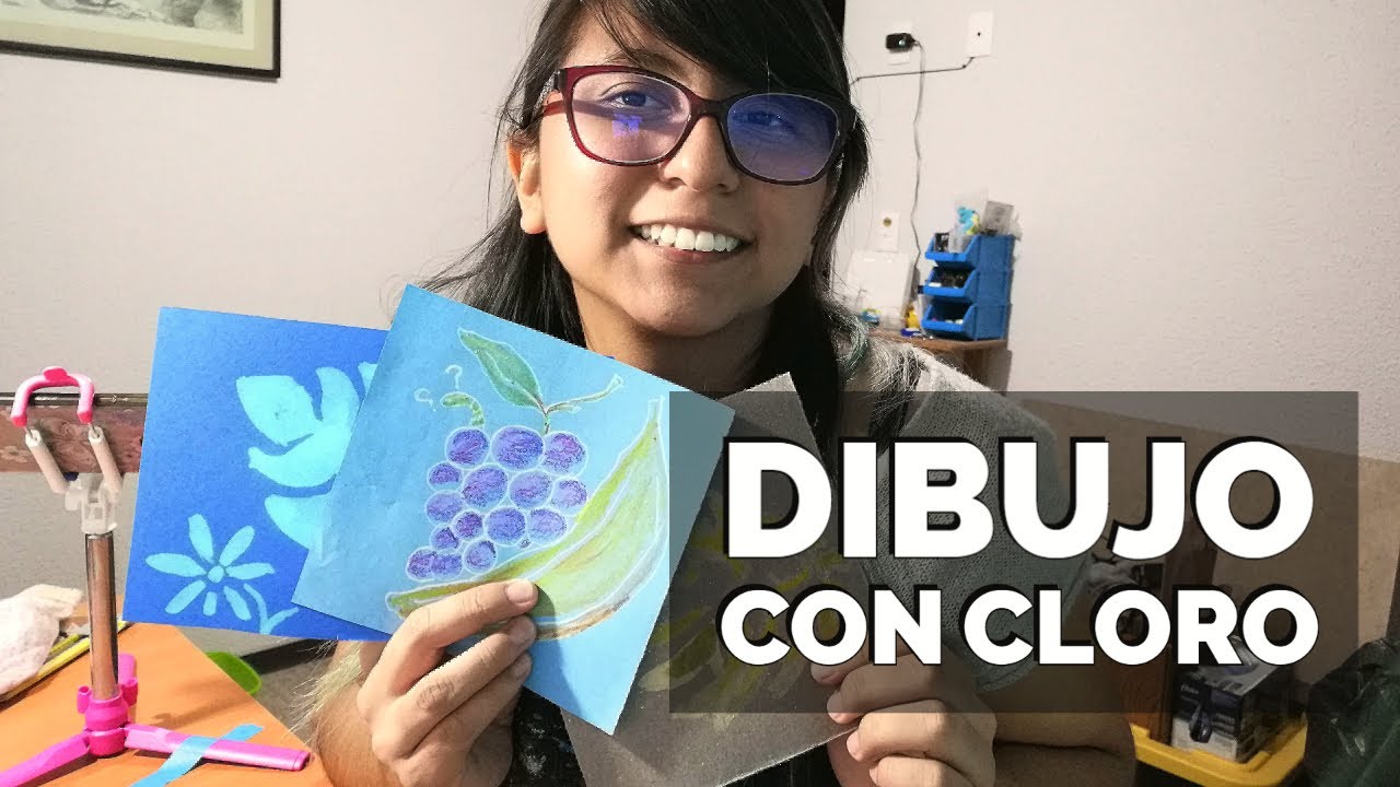 Tutorial -Dibujo con cloro- - YouTube