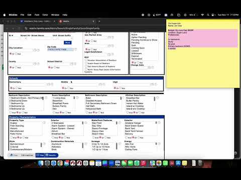 How to search for properties, make a client portal, and send to clients