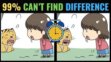 ThinkFast AI: Find the Difference! 🔍 Video #2 🤯 Only 1% PASS This Puzzle Challenge!