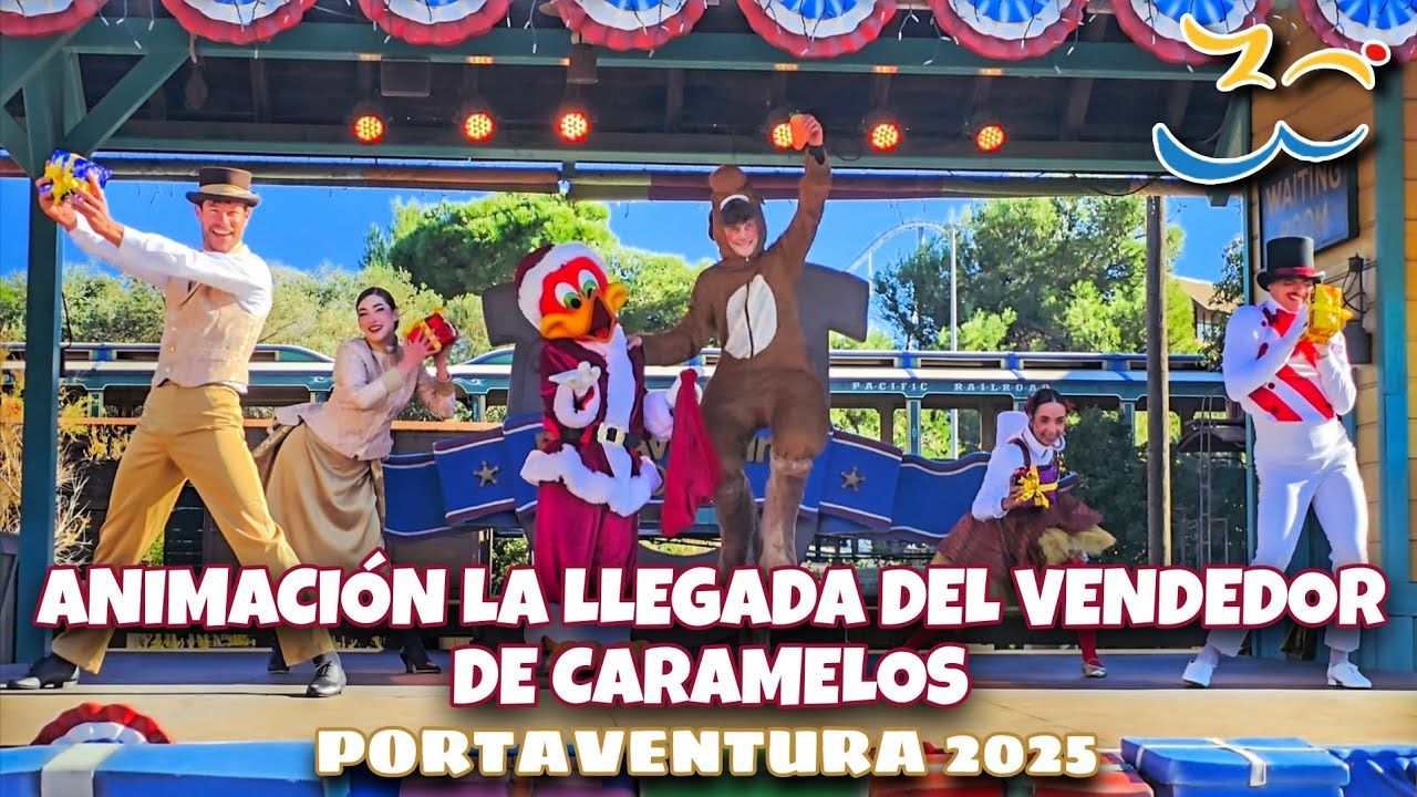 АНИМАЦИЯ ПРИБЫТИЕ ПРОДАВЦА КОНФЕТ ПОРТАВЕНТУРА 2025