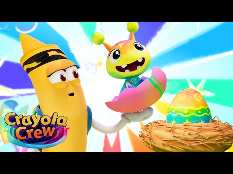 Adorable Baby Animal Hatching! 🐣 | @CrayolaCrewOfficial Fun Cartoons for Kids & Families