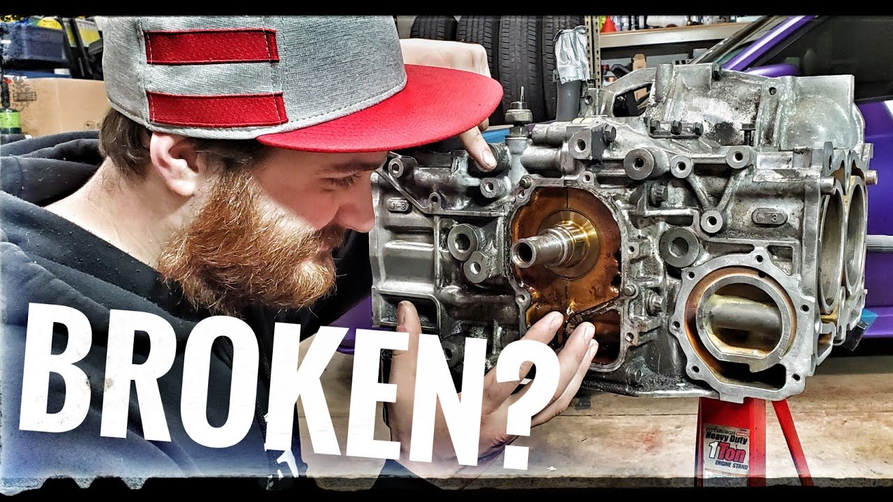 Bad News Subaru Engine teardown Part 4