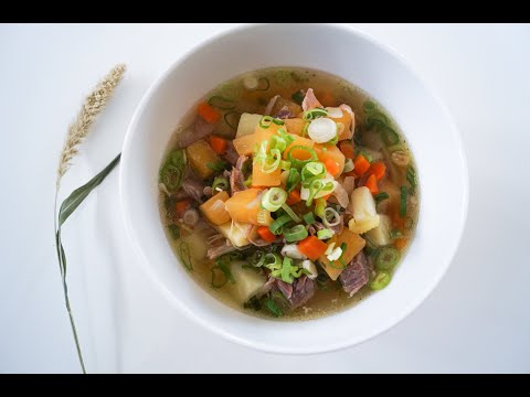 Video: Vegetabilsk Puré Suppe Med Oliven