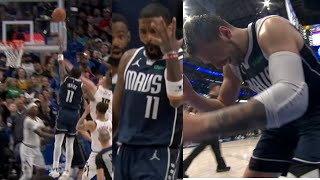 KYRIE HAD LUKA IN TEARS! AFTER SHOCKING LEFT-HAND GAME WINNER ON JOKIC! BUZZER BEATER!