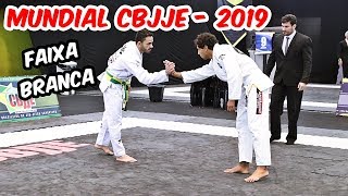 Jiu Jitsu - Luta - Faixa Branca - Mundial CBJJE - 2019