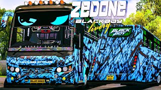 New BLACK BOY LIVERY LIONKING ZEDONE BS6 MOD For Bussid |New Bus Mod For Bussid #bussidmods screenshot 4