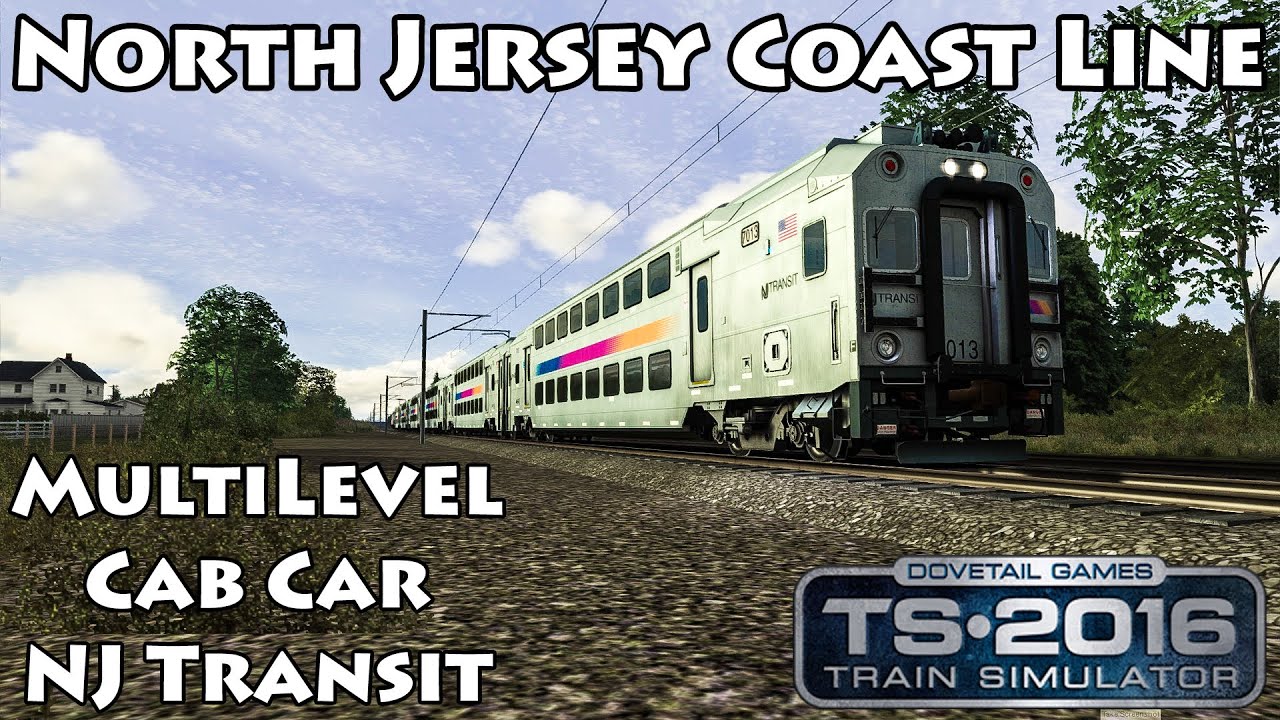 North Jersey Coast Line MultiLevel Cab Car NJ Transit Part 1 Train North Jersey Coast Line MultiLevel Cab Car NJ Transit Part 1 Train
