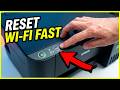 How To RESET Epson L3250 Wi-Fi Password (EASY) 2026