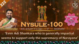 Ep 222 Śrīman Nārāyaṇīyam | Nārāyaṇa Bhaṭṭatiri | Dashakam 90 Shloka 1 - 5 | Eng | Dushyanth Sridhar