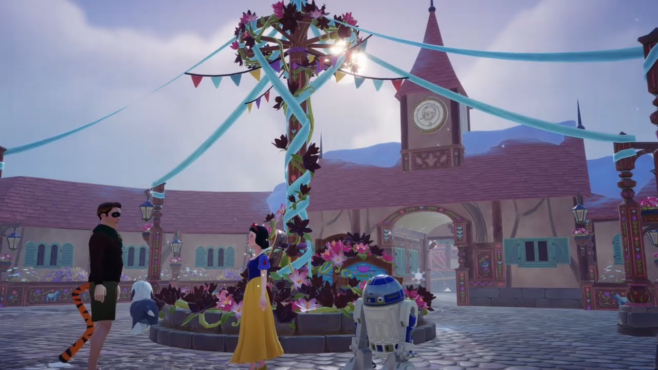 Finishing Handle with Care a Snow White Quest , crafting and placing Blooming Rock Garden DDV  XBOX