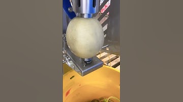 Melon peeling technique using sophisticated tools #melon #technique #shorts