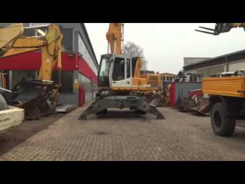 Liebherr A 924 Litronic Hochfahrbare Kabine Youtube