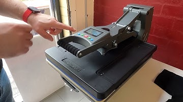 ST-4050 Heat Press - How To Set Up