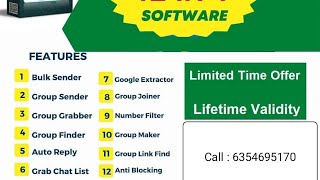 WhatsApp bulk Marketing Automatically Groups finder Groups Joiner Groups number export Excel screenshot 4