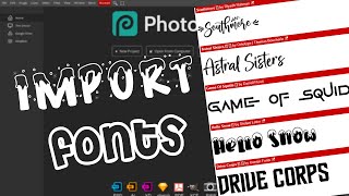 How to import custom fonts into Photopea | EASY WAY | screenshot 3