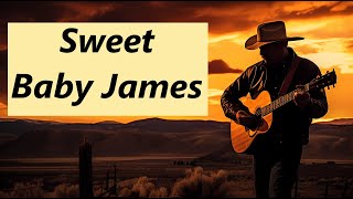James Taylor - Sweet Baby James (with lyrics)