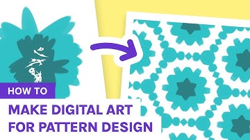 How I Make My Own Digital Artwork (And Turn Them Into Patterns!)