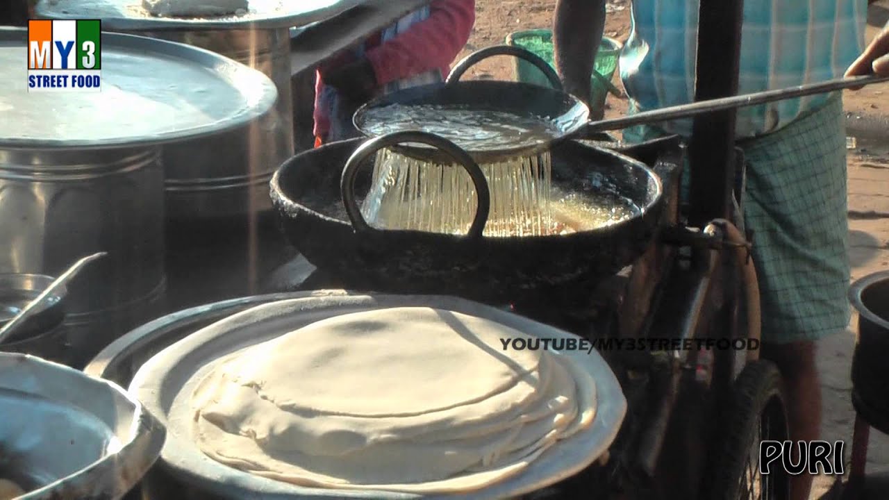 PURI | KAKINADA STREET FOOD | INDIAN STREET FOOD street food