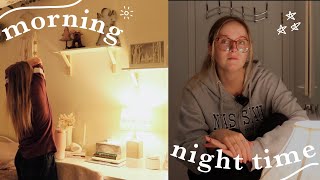 ❄️Our Winter Morning + Night Routines❄️ VLOGMAS DAY 3 | Brooke and Taylor