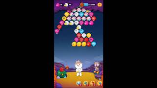 LINE バブル2 STAGE 1509 黄金コニー アイテムあり ×1.5 Golden Cony LINE BUBBLE 2