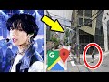 7 ESTRELLAS K-POP CAPTADAS EN GOOGLE MAPS (VE LO ANTES QUE LO BORREN) BTS ITZY