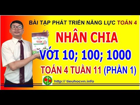 Video Bài tập Phát triển năng lực Môn Toán Lớp 4 Tuần 11 (... - youtube