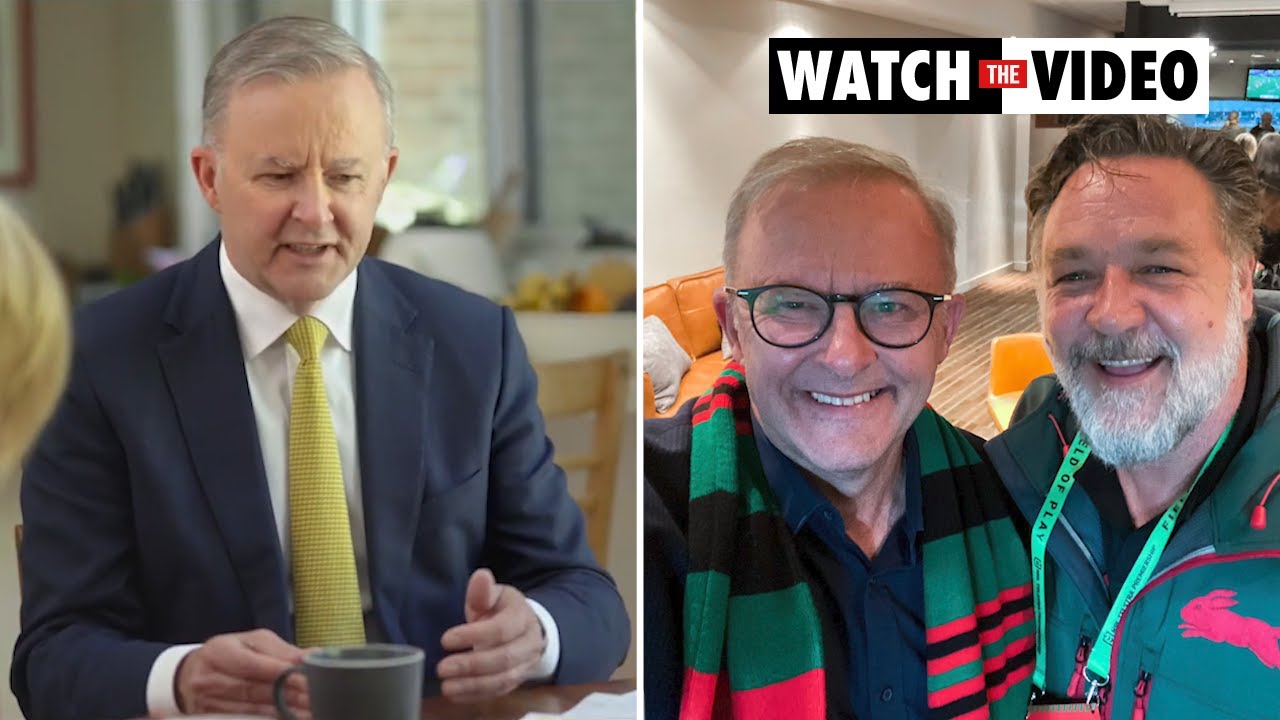 Anthony Albanese's new campaign ad featuring Russell Crowe YouTube