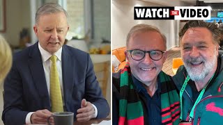 Anthony Albanese's new campaign ad featuring Russell Crowe