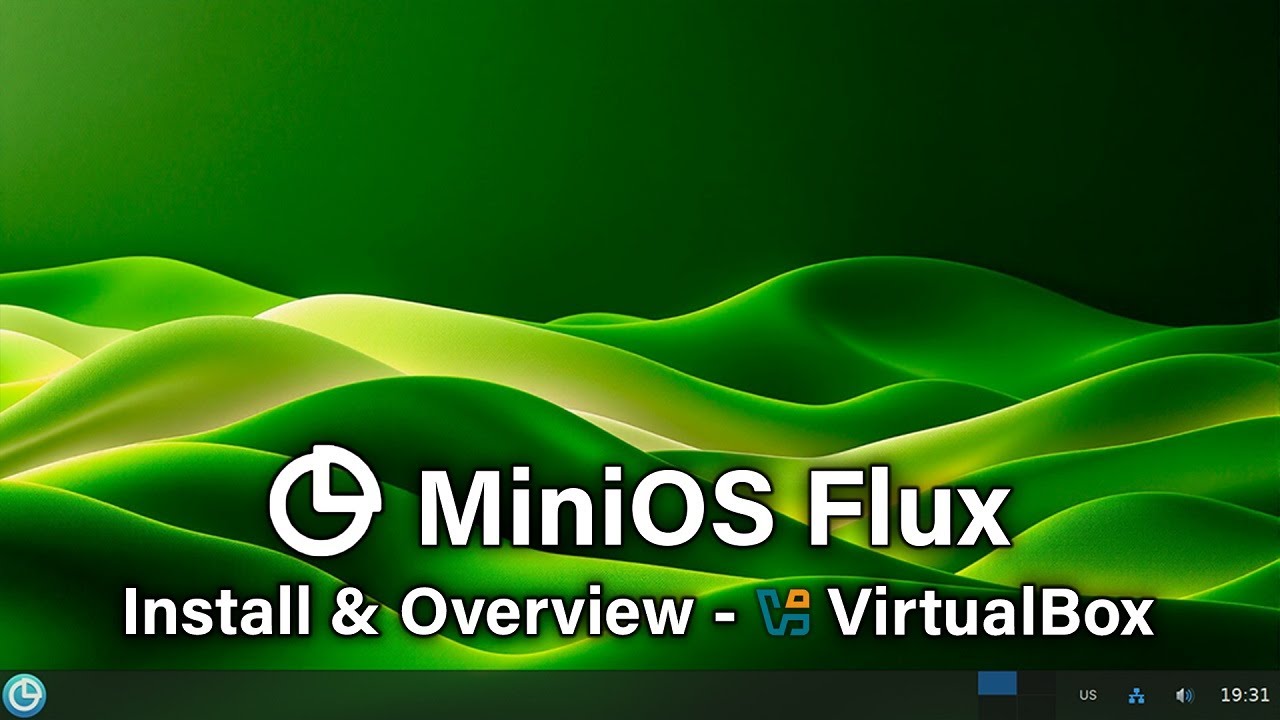 MiniOS Flux : Portable, Lightweight & Simple - YouTube