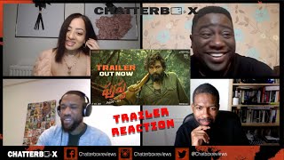 Pushpa  Allu Arjun Rashmika Fahadh Faasil Sukumar Dsp Trailer Reaction  Chatterbox