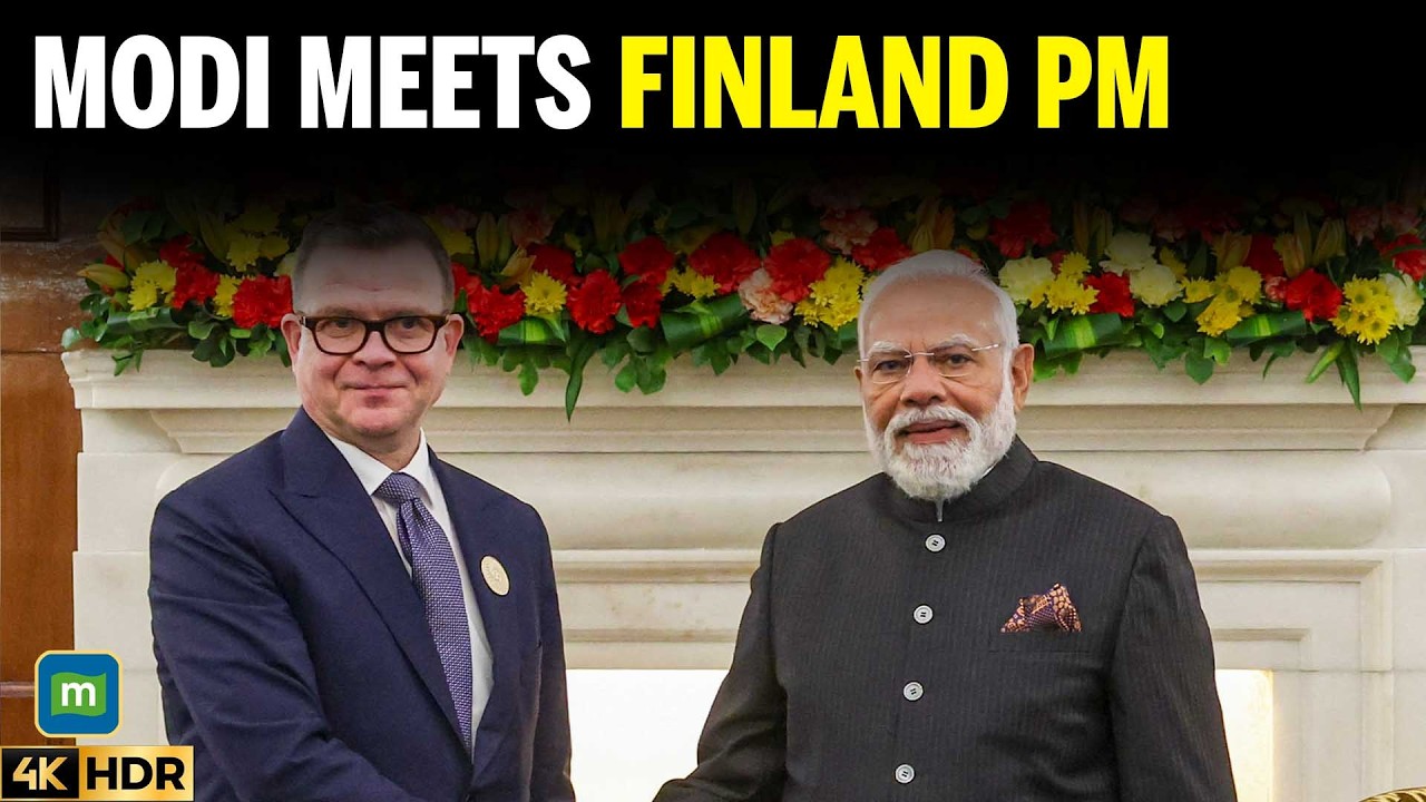 PM Modi Holds Bilateral Talks with Finland PM Petteri Orpo at Hyderabad House